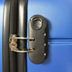 Obrázek z Cestovní kufry 3 ks ABS + Carbon na 4 kolečkách - 735 