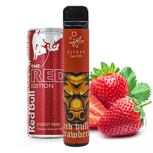Obrázek z Elf Bar 1500 - Red Bull Stawberry 