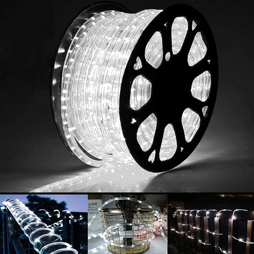 Obrázek z Světelný LED kabel – venkovní světelná trubice 100 m / 2400 LED 