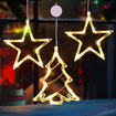 Obrázek z Vánoční LED dekorace s přísavkou - hvězda 