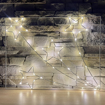 Obrázek z Venkovní vánoční LED NANO osvětlení, rámeček - hvězdičky 50 cm 
