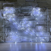 Obrázek z Venkovní vánoční LED NANO osvětlení, rámeček - hvězdičky 50 cm 