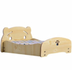 Obrázek z Pelíšek, dřevěná postel pro psa, kočku s matrací 70x60 cm 