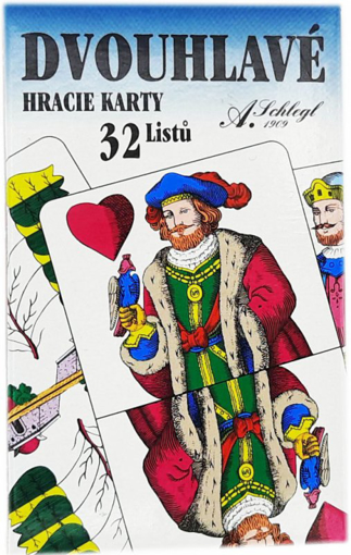 Obrázek z Hrací karty dvouhlavé 