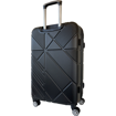 Obrázek z Skořepinový cestovní kufr na 4 kolečkách černá - L9013 