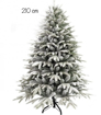 Obrázek z Umělý vánoční strom s 3D jehličím, zasněžený Sibiřský smrk Premium 210 cm + stojan 