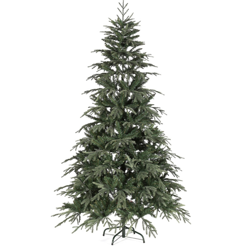 Obrázek z Umělý vánoční strom Sibiřský smrk Premium kombinace 3D a klasického jehličí - 180 cm + stojan 