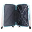 Obrázek z Cestovní kufry Semiline 3 ks ABS Unisex's Suitcase Set na 4 kolečkách T5649-0 