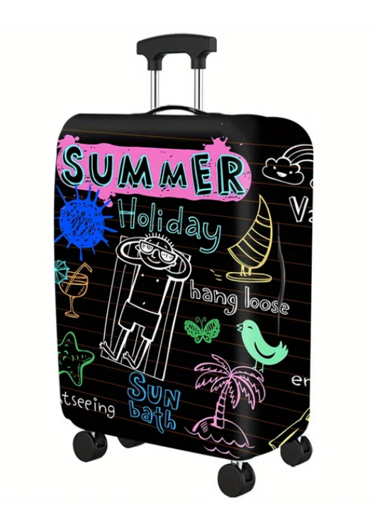 Obrázek z Ochranný obal na kufr Letní Prázdniny velikost M 
