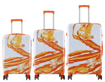 Obrázek z Cestovní kufry Semiline 3 ks ABS Unisex's Suitcase Set na 4 kolečkách Set T5655-0 