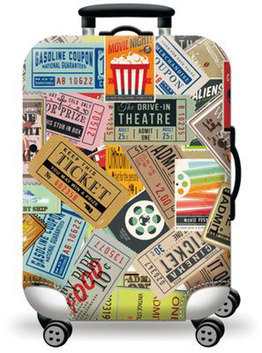 Obrázek z Ochranný obal na kufr Filmový festival velikost L 