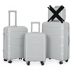 Obrázek z Cestovní kufry odolná sada 3 ks L,M,S - Extremely Durable Collection PP803 