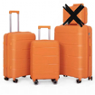 Obrázek z Cestovní kufry odolná sada 3 ks L,M,S - Extremely Durable Collection PP803 