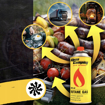 Obrázek z Plynový hořák + náplň kartuše Alpen Camping 4x400ml – spolehlivý plamen na cesty, do dílny i zahradu 