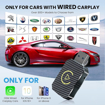 Obrázek z Adaptér CarPlay Android Auto bezdrátový 2v1 - USB/USBC Plug & Play 