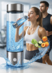 Obrázek z Hydrogen – Generátor vodíkové vody 420 ml – Inteligentní láhev pro zdravý životní styl 