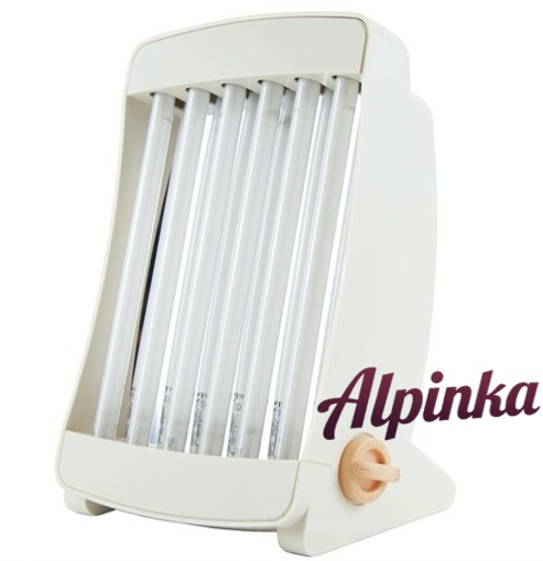 Obrázek z Alpinka horské slunce / obličejové solárium EFBE GB 906 s 6 UV-trubicemi Cosmedico 