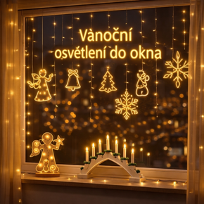 Obrázek pro kategorii Vánoční osvětlení do okna