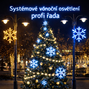 Obrázek pro kategorii Systémové vánoční osvětlení - Profi řada