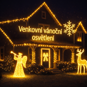 Obrázek pro kategorii Vánoční osvětlení venkovní