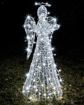 Obrázek z Světelný vánoční LED anděl 140 cm s flash efektem 