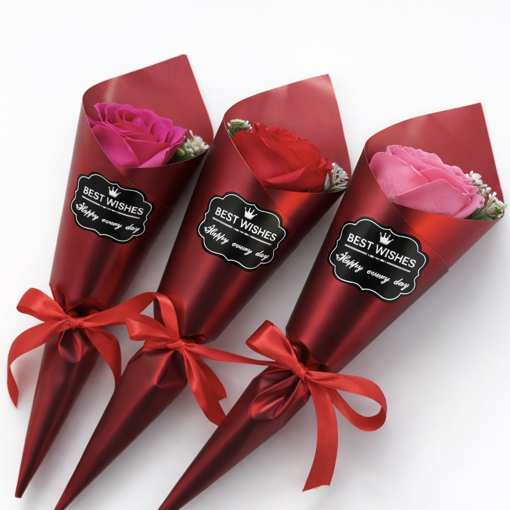 Obrázek z Mýdlová růže velká – 3 barvy 