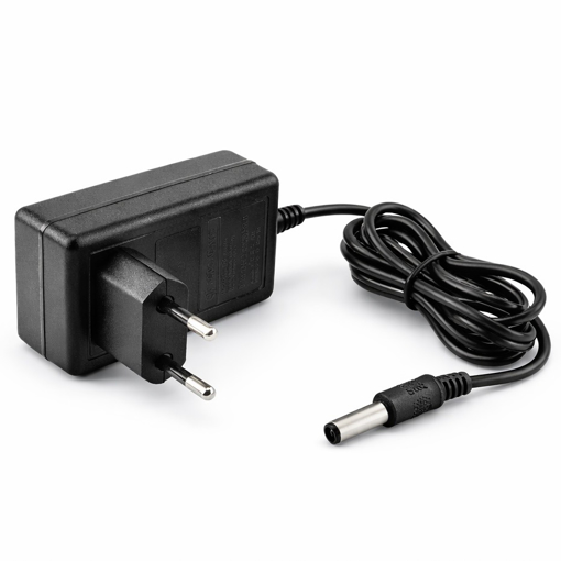 Obrázek z Nabíječka 21V Li-Ion aku baterií pro mini řetězovou pilu a aku nůžky - DC konektor 