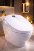 Obrázek z Japonský inteligentní bidet KAKAT-DU s dálkovým ovládáním, vyhříváním, sprškou, sušením, mycí funkcí a automatickým otevíráním prkénka 