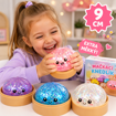 Obrázek z Mystery Glitter Squishy Dumpling – třpytivý mačkací knedlík 9 cm 