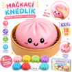Obrázek z XXXL Mystery Squishy Dumpling 18 cm – gigantický antistresový mačkací knedlík 