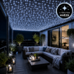 Obrázek z LED světelný řetěz 40 m – hvězdné osvětlení pergoly a zahrady | 2000 LED s třpytem hvězd | časovač 
