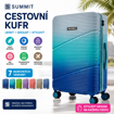 Obrázek z Cestovní kufry odolná sada Summit Ultra Touch 3V1 XL,M,S z odolného polypropylenu který nepraská 