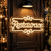 Obrázek z LED neon RESTAURACE 50 cm – světelný nápis a reklama pro restaurace 