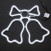 LED neonový zvoneček Profi Fix 25 cm – studená bílá