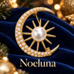 Obrázek z Vánoční brož Noeluna – měsíc a slunce 